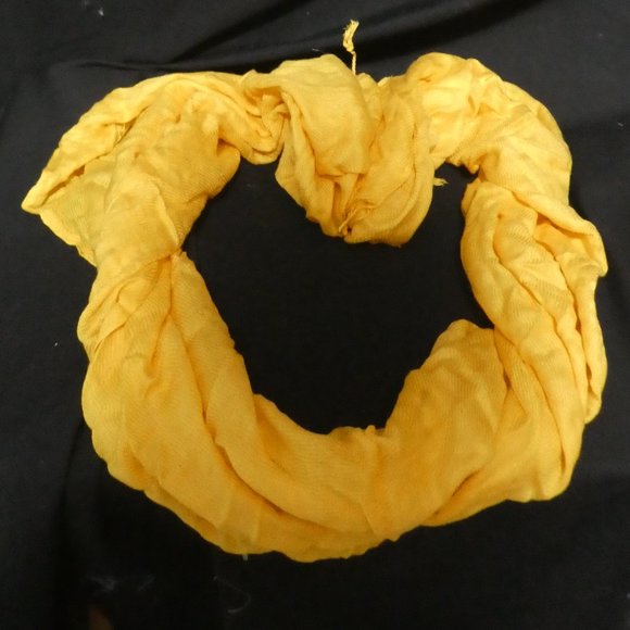 Mustard Sheer Shawl - Picture 8 of 8